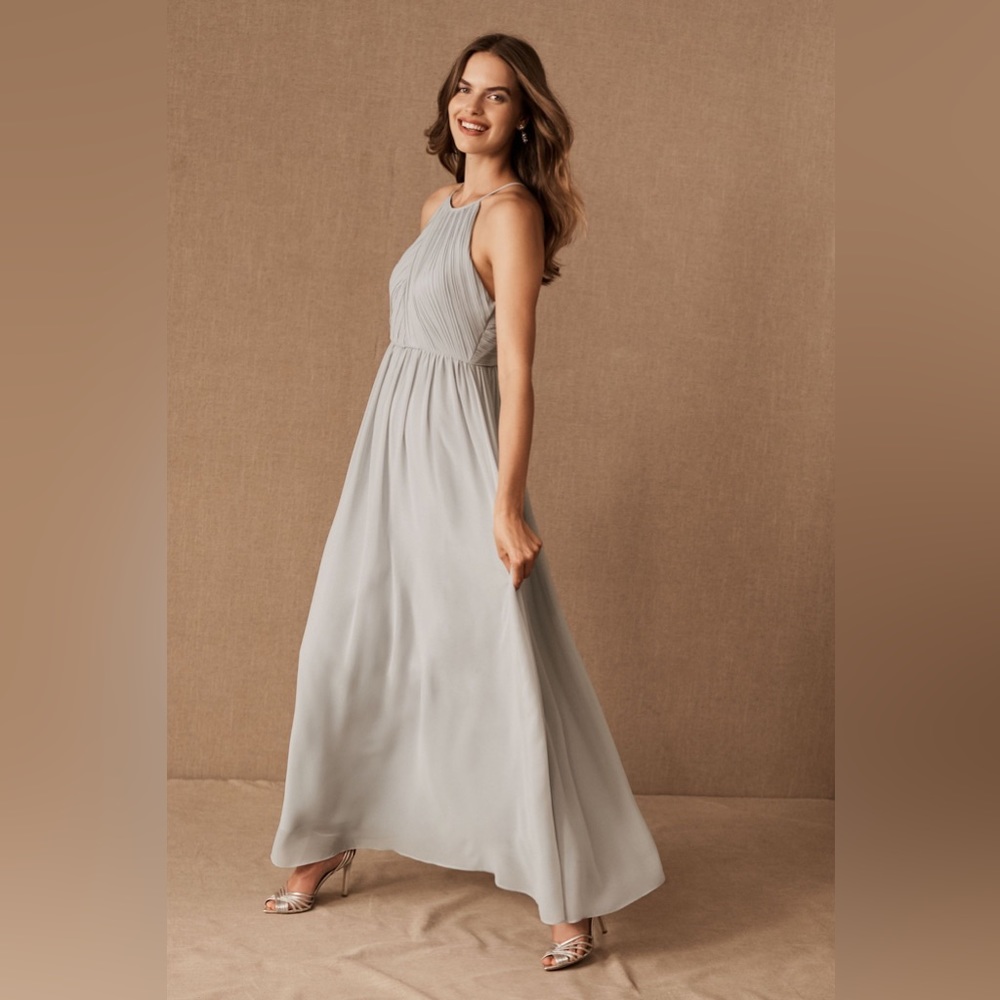 BHLDN Madrie Bridesmaid Dress, Fog